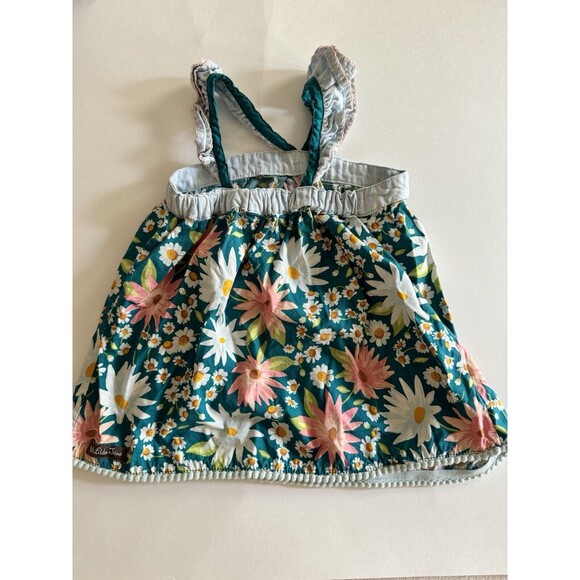 Matilda Jane Happy Florals Tunic Top EUC Girls Dream Chasers Shirt Size 4 - Picture 2 of 4